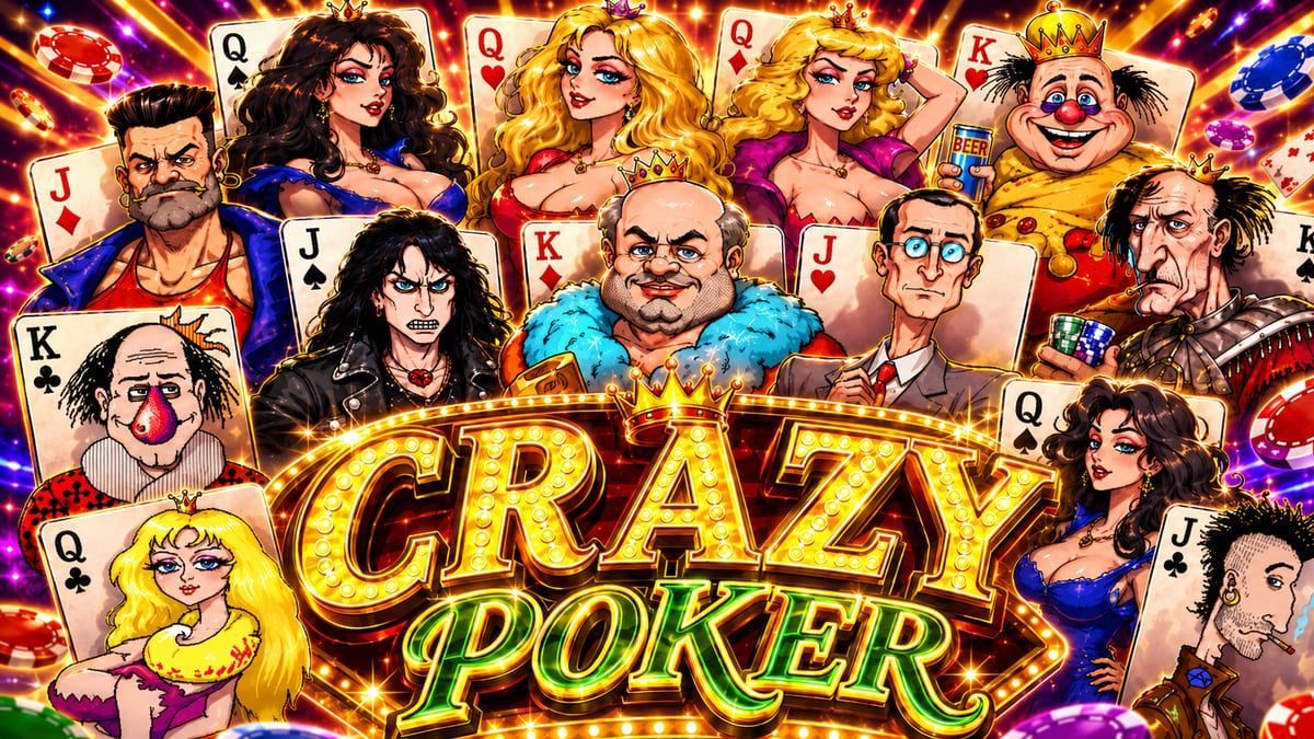Crazy Poker — Card games